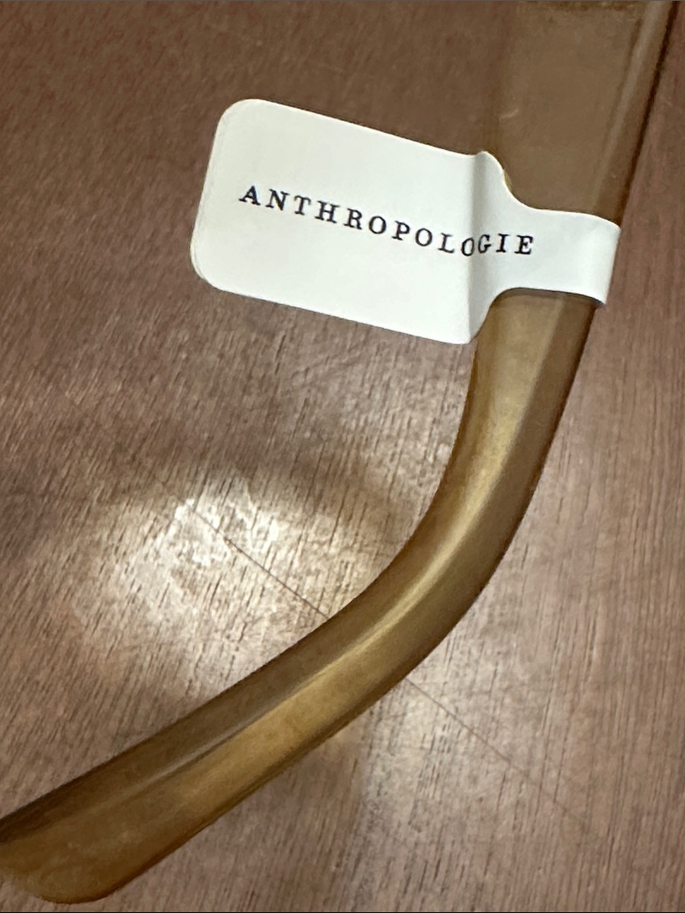Anthropologie Translucent Square Blue Light Reading Glasses Readers  +1.50 - Picture 6 of 7